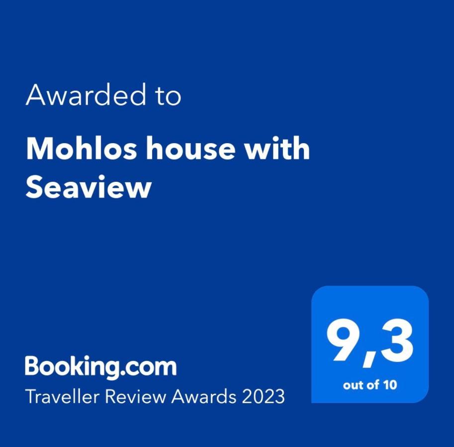 Mohlos House With Seaview Móchlos Exterior foto
